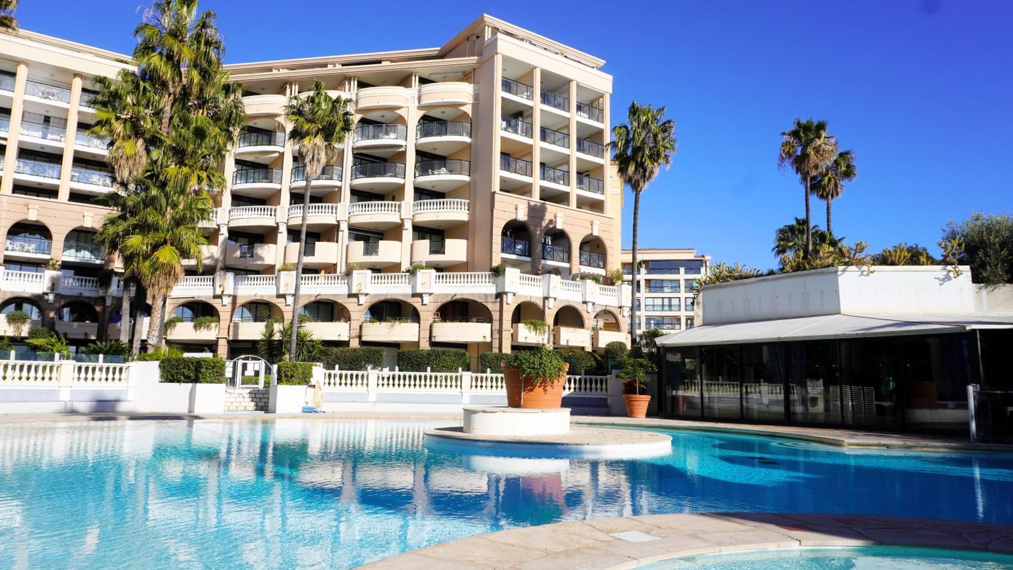 Appartement 556, Vue Mer Et Piscine By Palmazur Vacances Cannes Extérieur photo