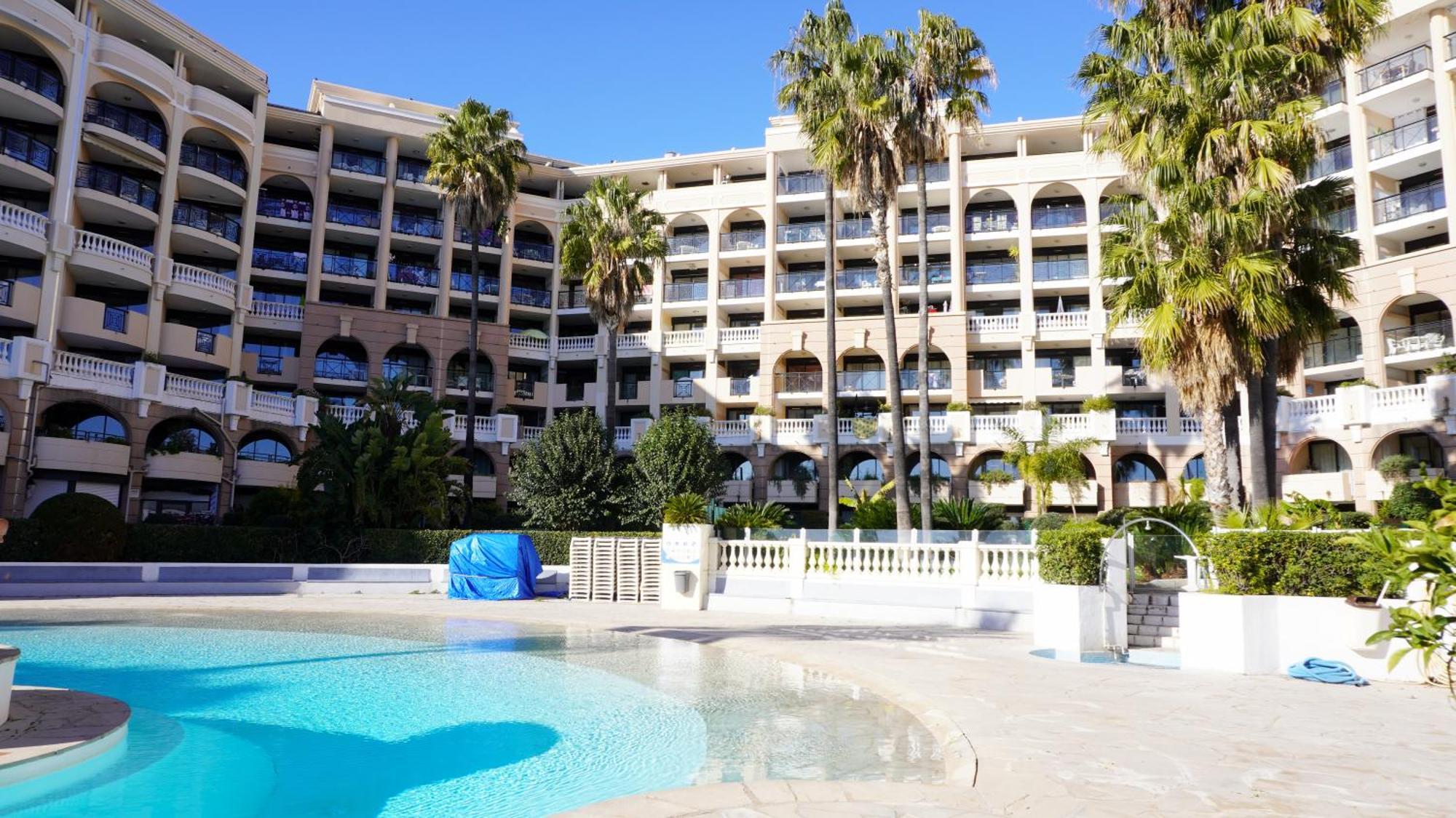 Appartement 556, Vue Mer Et Piscine By Palmazur Vacances Cannes Extérieur photo