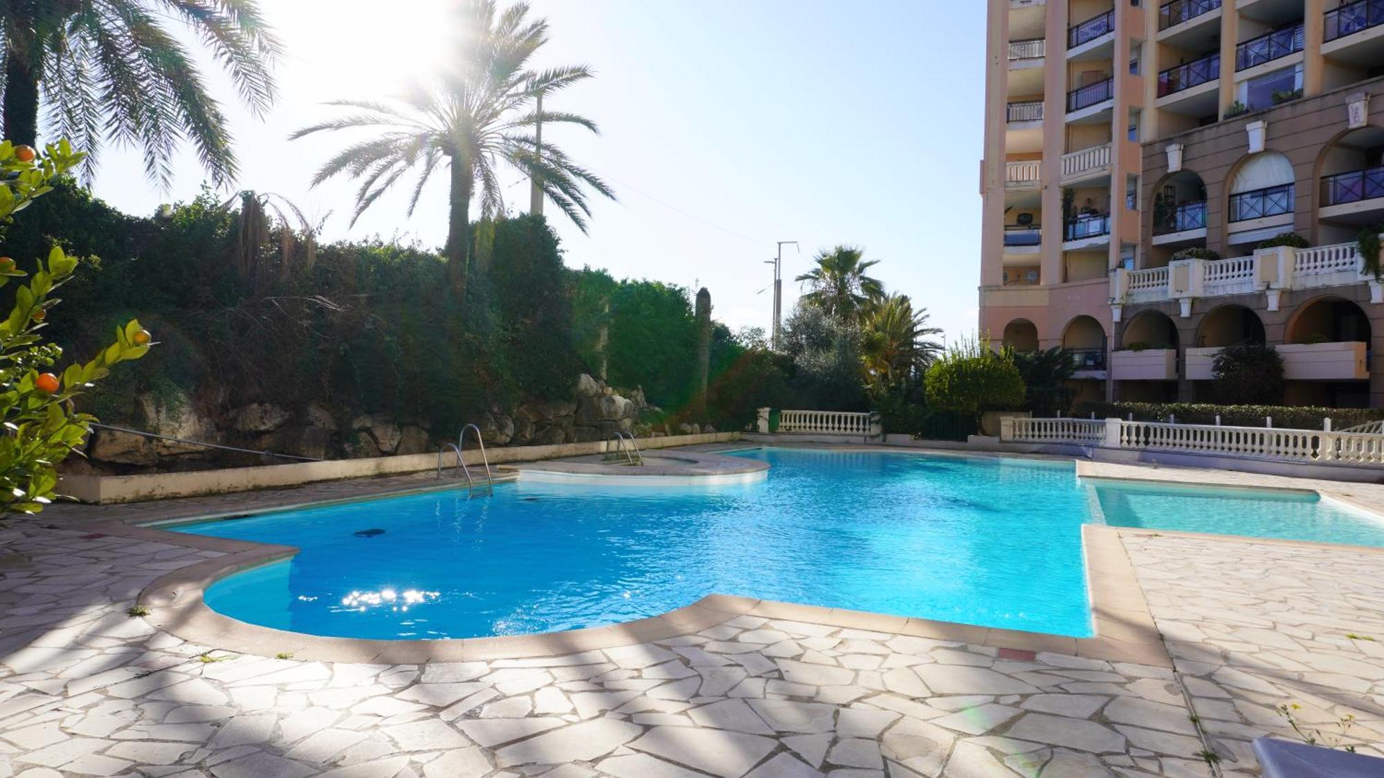 Appartement 556, Vue Mer Et Piscine By Palmazur Vacances Cannes Extérieur photo